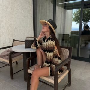 Marbella Waves Dress - Image 4