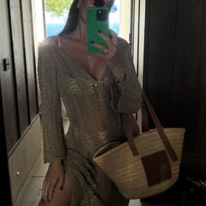 Sahara Knit Maxi Dress - Image 2