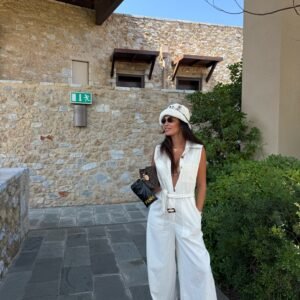Siena Linen Jumpsuit - Image 3