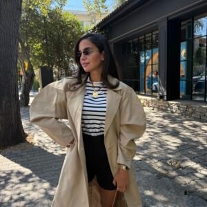 Timeless Elegance Trench Coat - Image 7