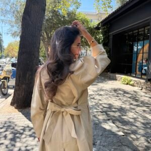 Timeless Elegance Trench Coat - Image 5