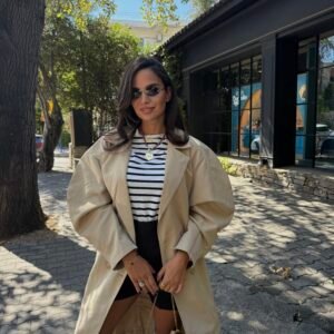 Timeless Elegance Trench Coat - Image 1