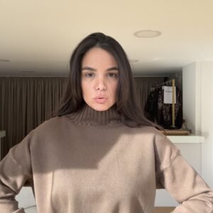 Soft Mock-Neck Pullover - Image 3