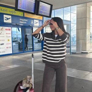 Striped Knit Set - Image 4