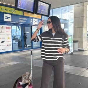 Striped Knit Set - Image 2