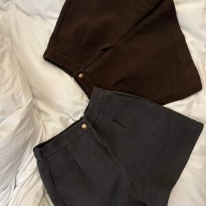 Wool-Blend Structured Shorts - Image 3