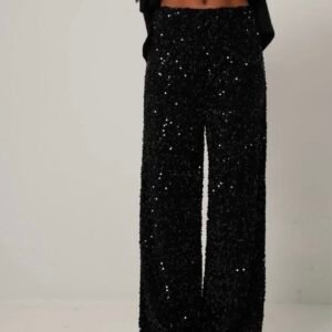 After Dark Sequin Pants - Image 1