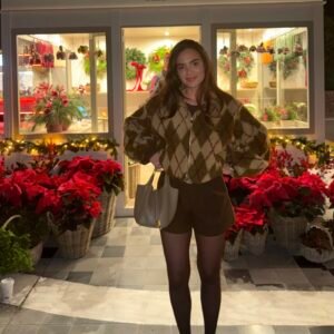 Argyle Bomber Jacket - Image 3