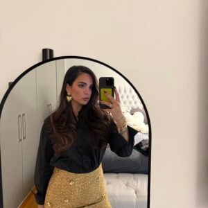 Lumière Tweed Mini Skirt - Image 3