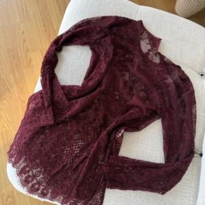 Ethereal Lace Mini Dress - Image 1