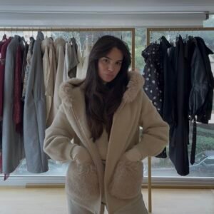 Cozy Fur Hood Zip Jacket - Image 1