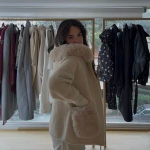 Cozy Fur Hood Zip Jacket - Image 3