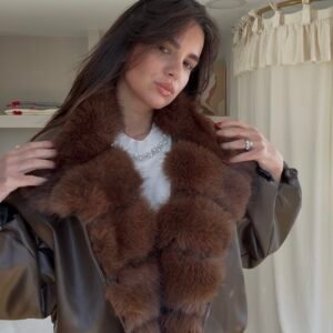 Aspen Fur Collar Jacket - Image 1