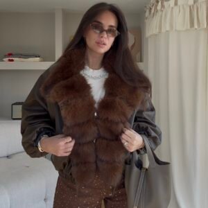 Aspen Fur Collar Jacket - Image 4