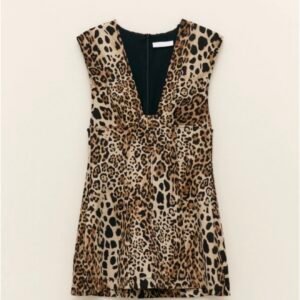 Wild Muse Leopard Mini Dress - Image 1