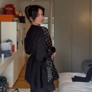 Solara Mixed-Texture Tunic Dress - Image 5