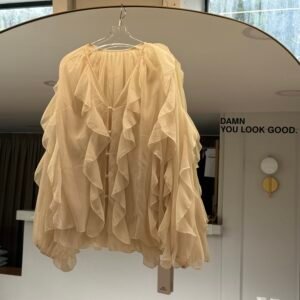Ruffle Chiffon Blouse - Image 2