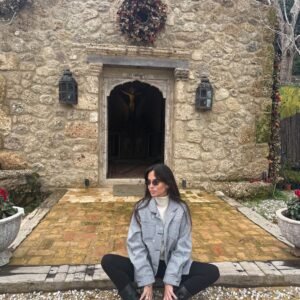 Luna Sparkle Cotton Blazer - Image 4