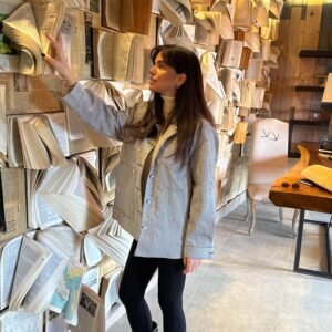 Luna Sparkle Cotton Blazer - Image 3