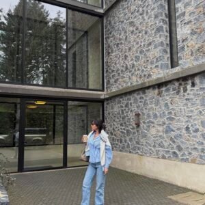 Scarlet Stripe Relaxed Shirt - Image 4