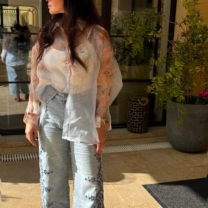 Floral Organza Shirt - Image 2