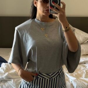 Structured Shoulder Tee - Image 3