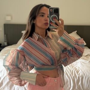 Chérie Striped Shirt - Image 4