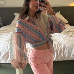 Chérie Striped Shirt - Image 3