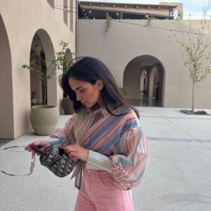 Chérie Striped Shirt - Image 7