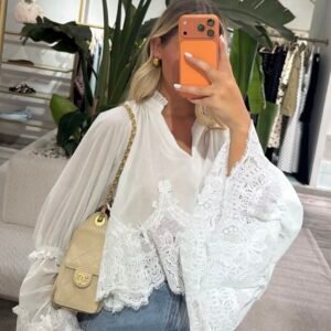 Élodie Lace Blouse - Image 1