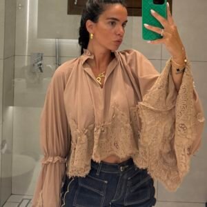 Élodie Lace Blouse - Image 13