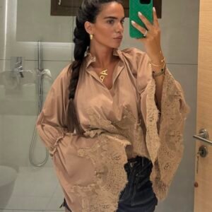 Élodie Lace Blouse - Image 12