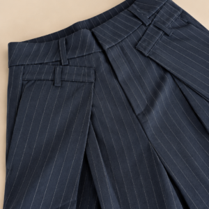Pinstripe Statement Pants - Image 2