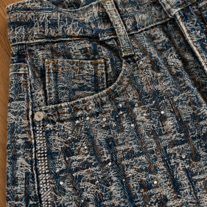Celeste Sparkle Wide Leg Jeans - Image 2