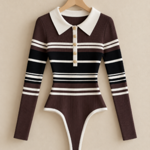 The Riviera Knit Bodysuit - Image 1
